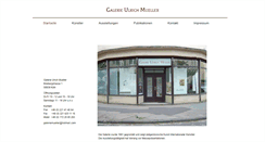 Desktop Screenshot of galeriemueller-koeln.de