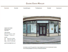 Tablet Screenshot of galeriemueller-koeln.de